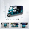 Wolf green three rows of seven seats Three Row Seat 1.25m
